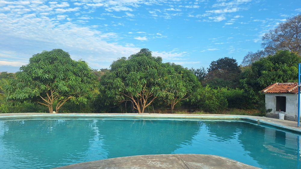 Cielo, mangos y agua