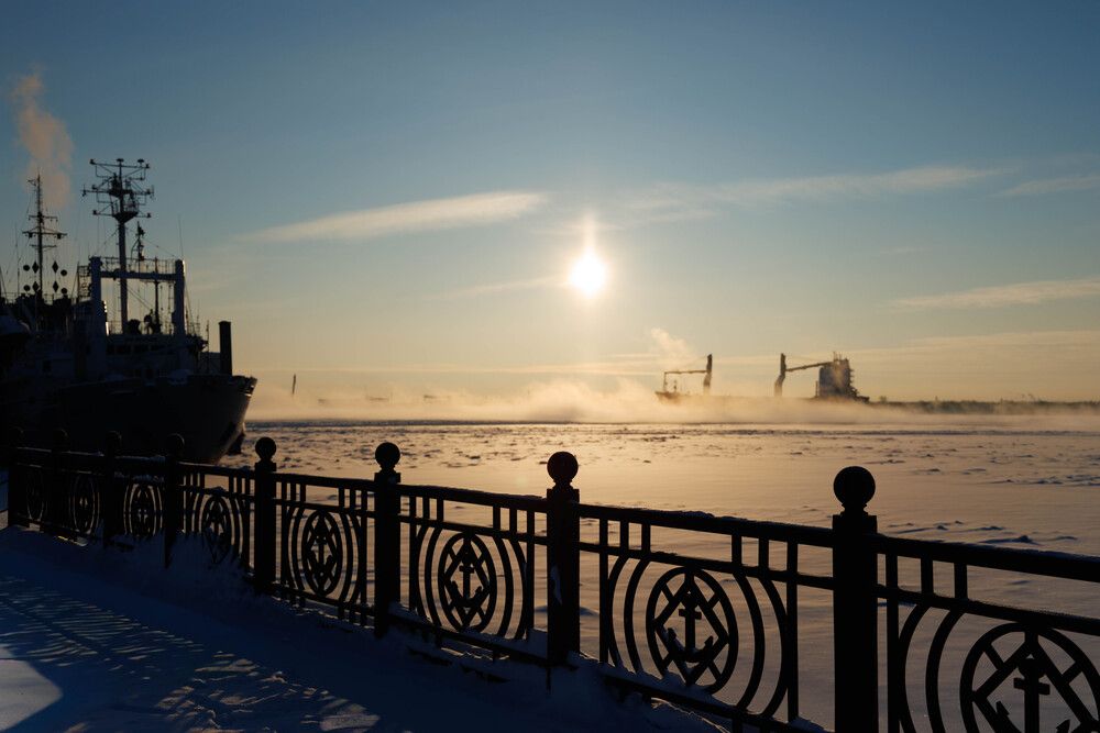 Набережная Архангельска 2026г.