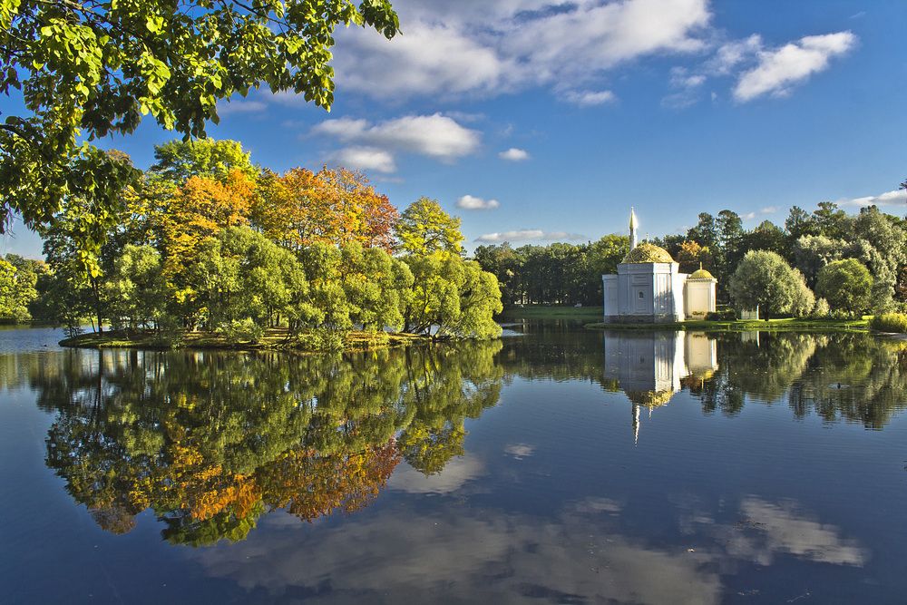 Большой пруд. Турецкая баня.