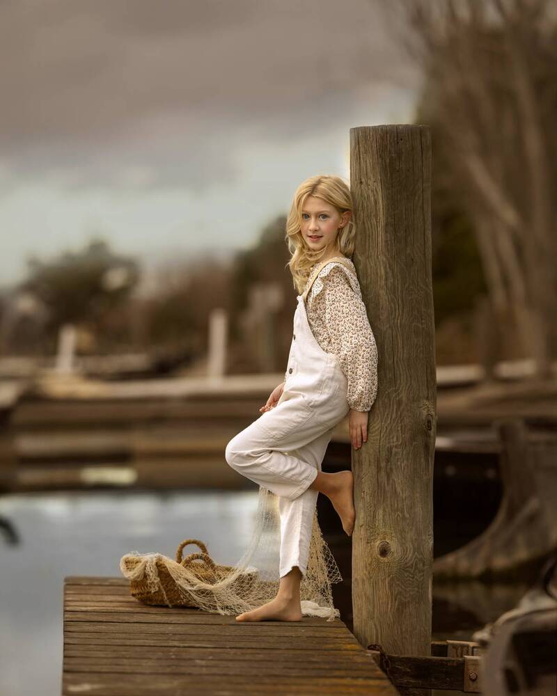 Nora en el puerto