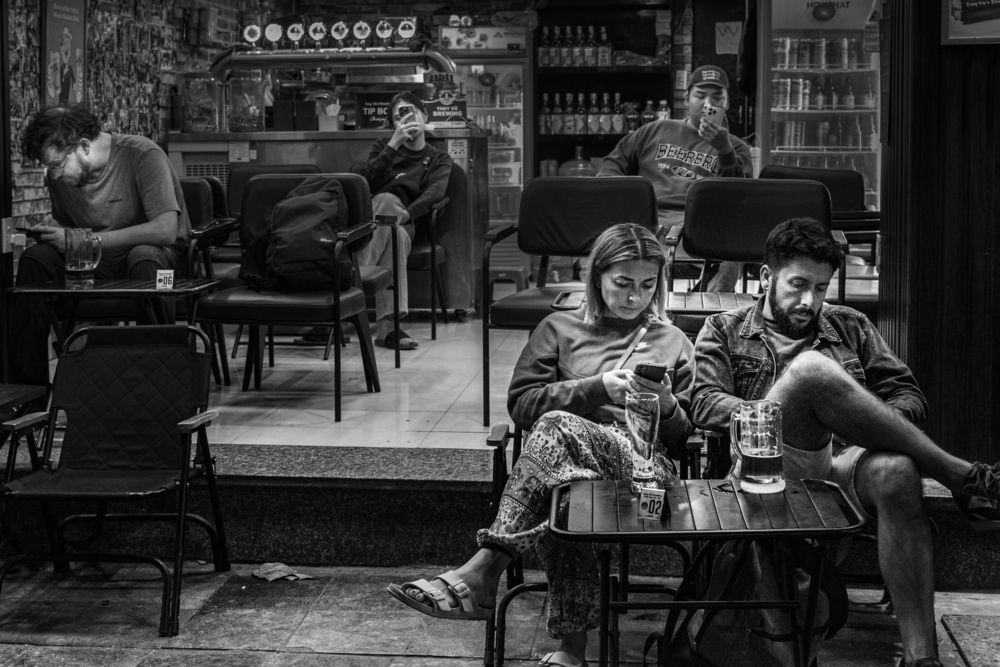 Connected alone
