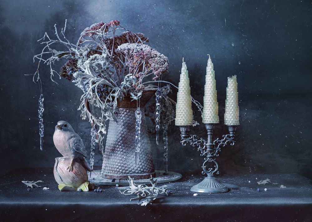 Зимний букет со сплином