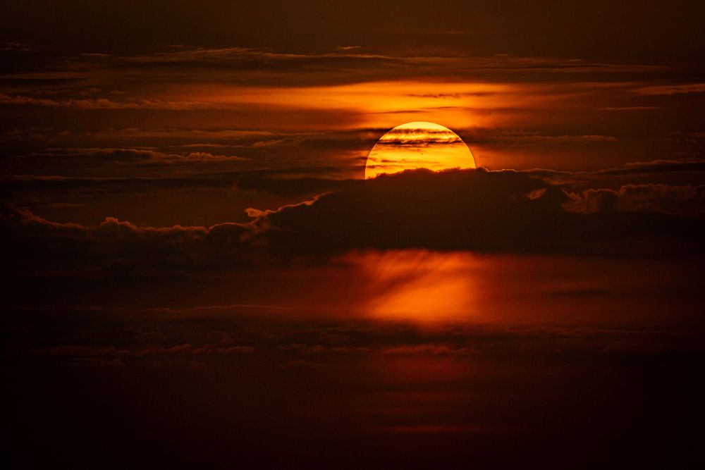 Закат в пустыне