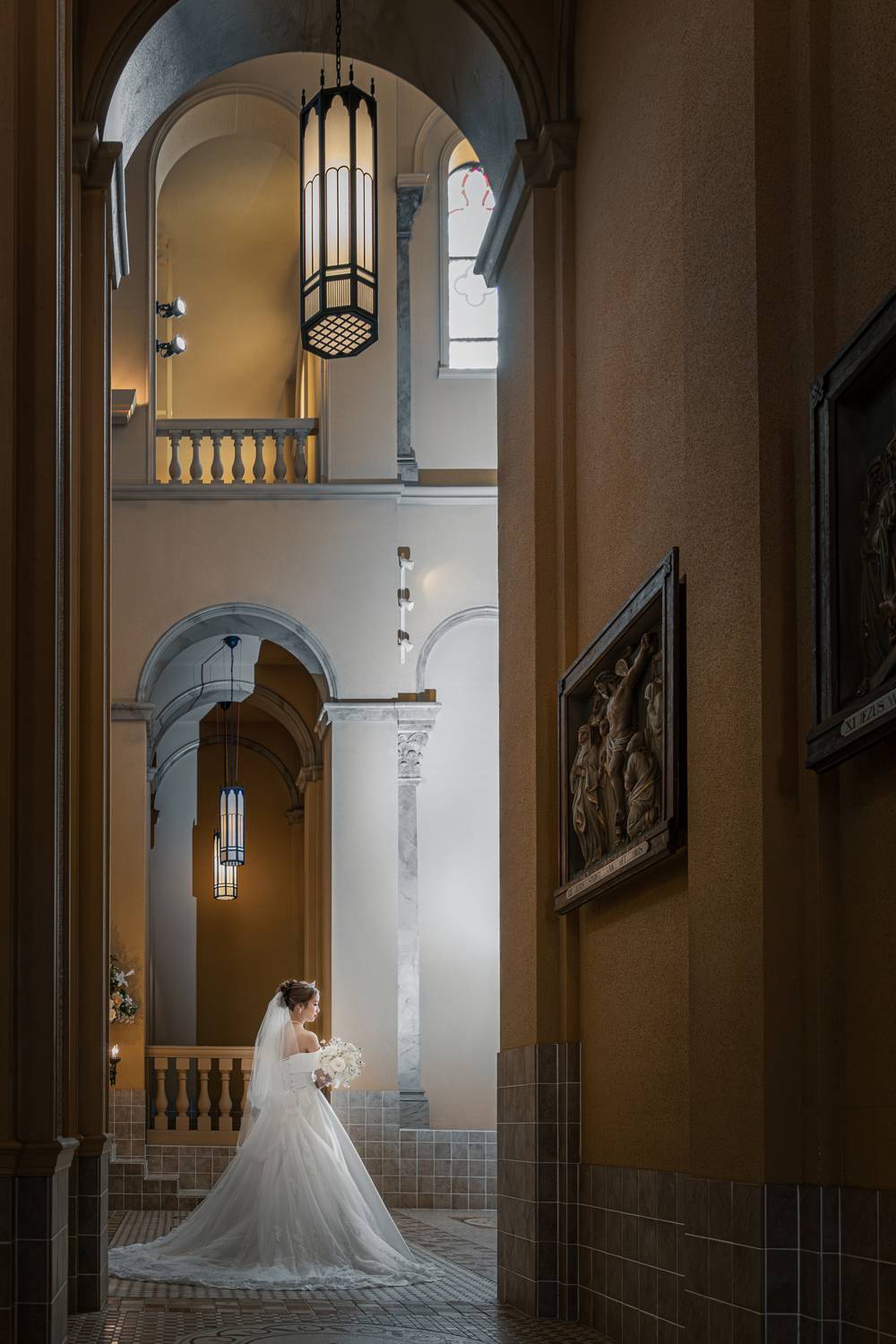 in the cathedral