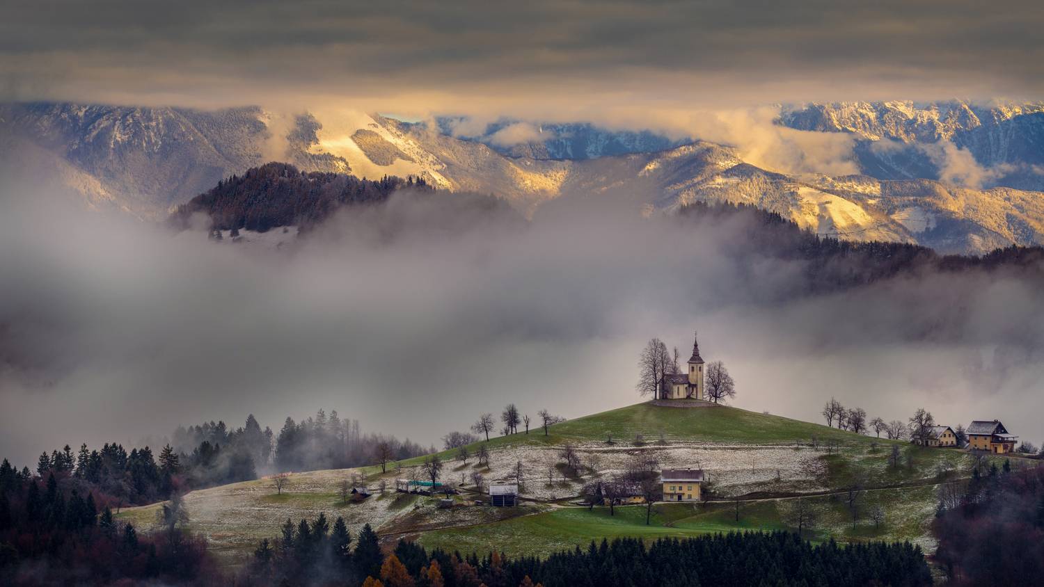Clouds cover
