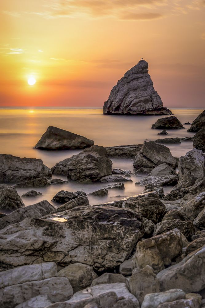 Golden dawn at Vela