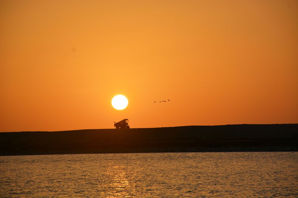 A Sunset That Knows the Names of the Ancestors..