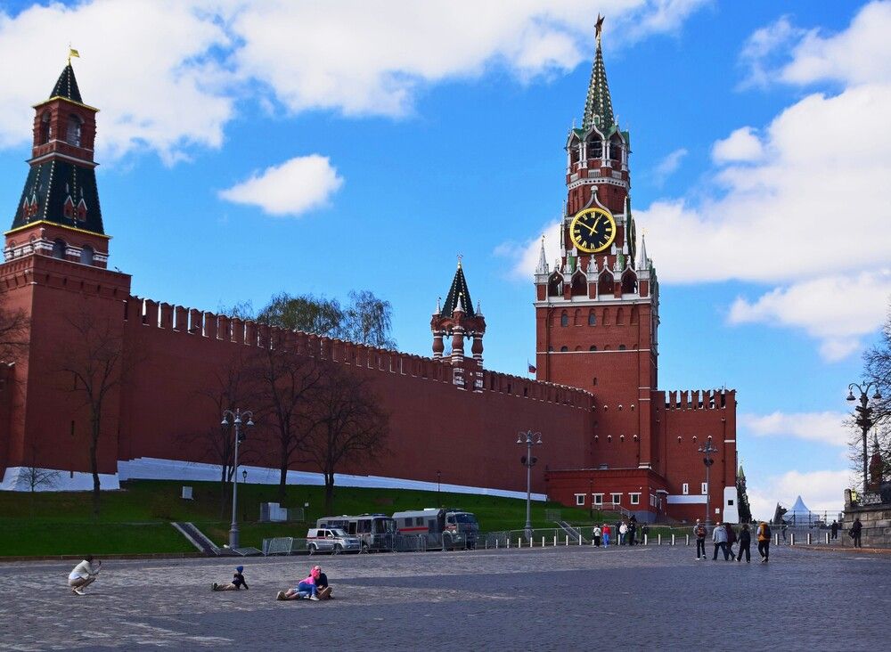 У Красной площади. Москва