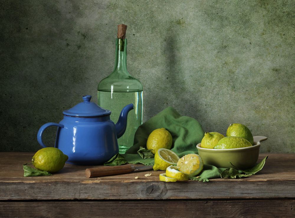 Зелёные лимончики!