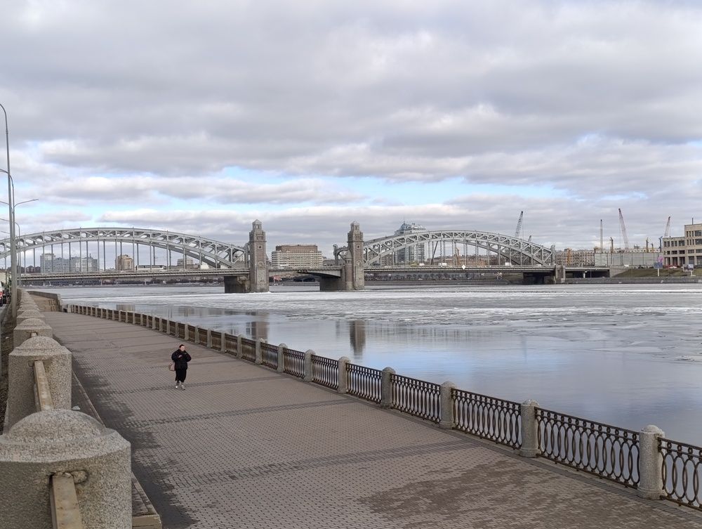 Река Нева. Санкт-Петербург