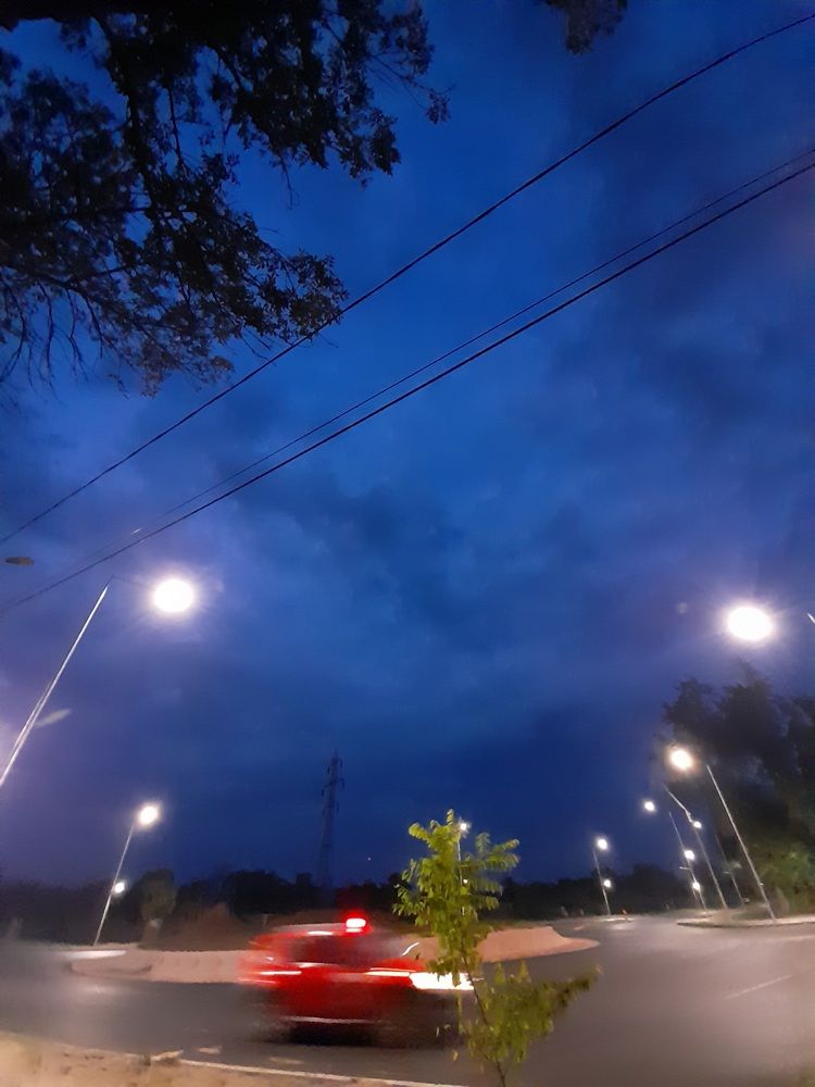 ....at the evening hour...