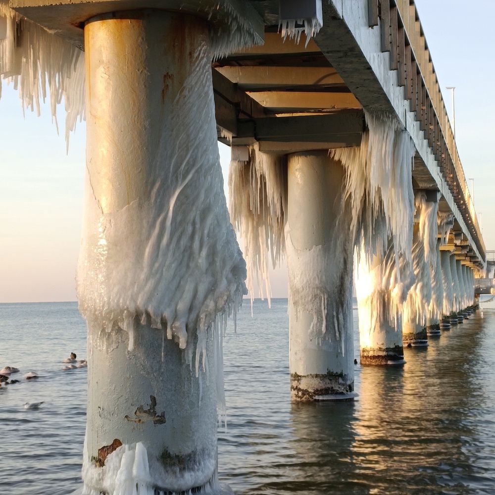 зима на Балтике