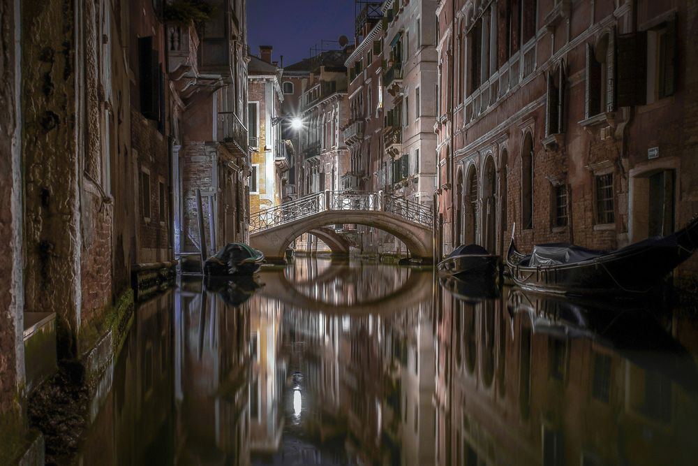 The magical night of Venice