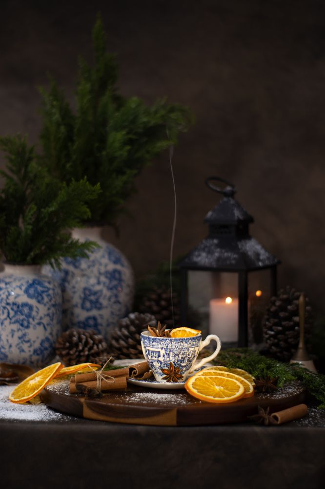 Time to take a break from the cold with a cup of tea!