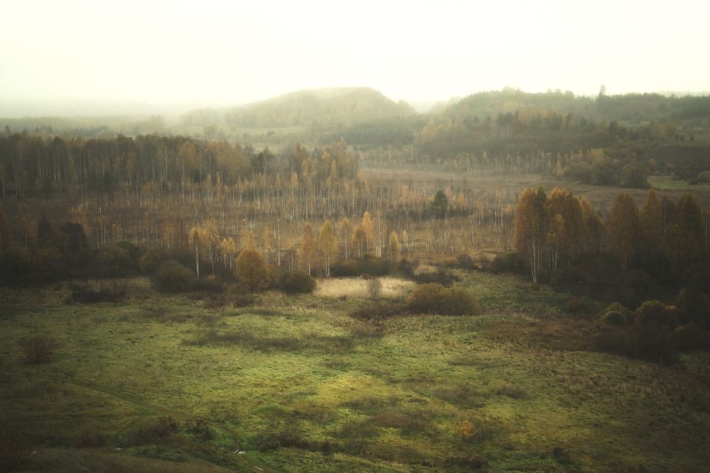 Осень в Изборске