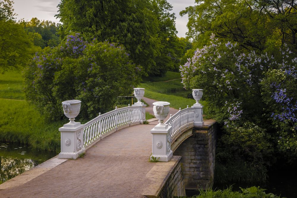 Чугунный мост. Павловский парк.