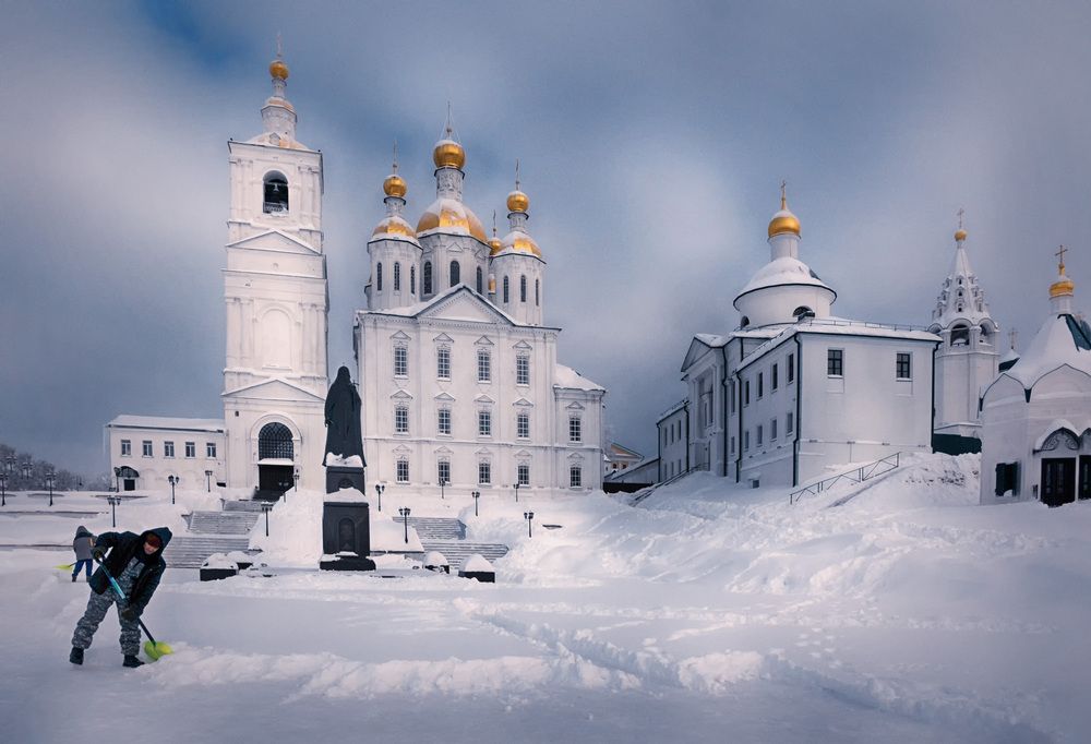 На расчистке