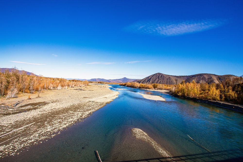 Горная река Агаякан.