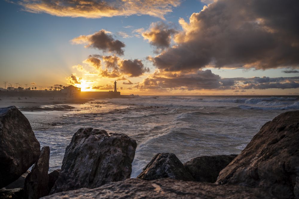 Rabat beach Sunset