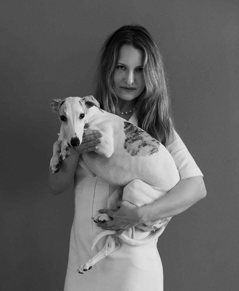 Портрет с собакой