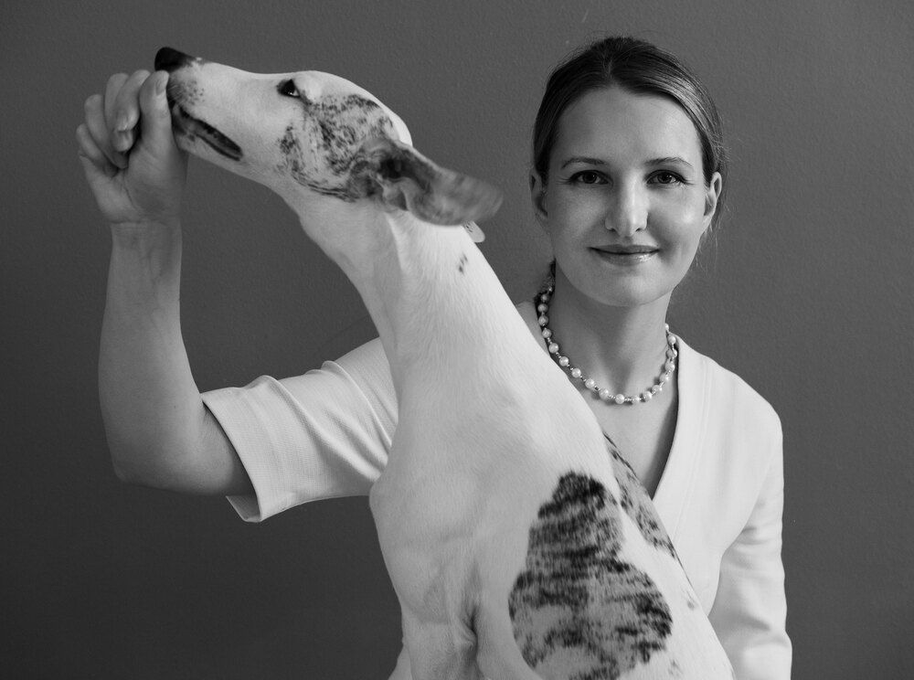 Портрет с собакой