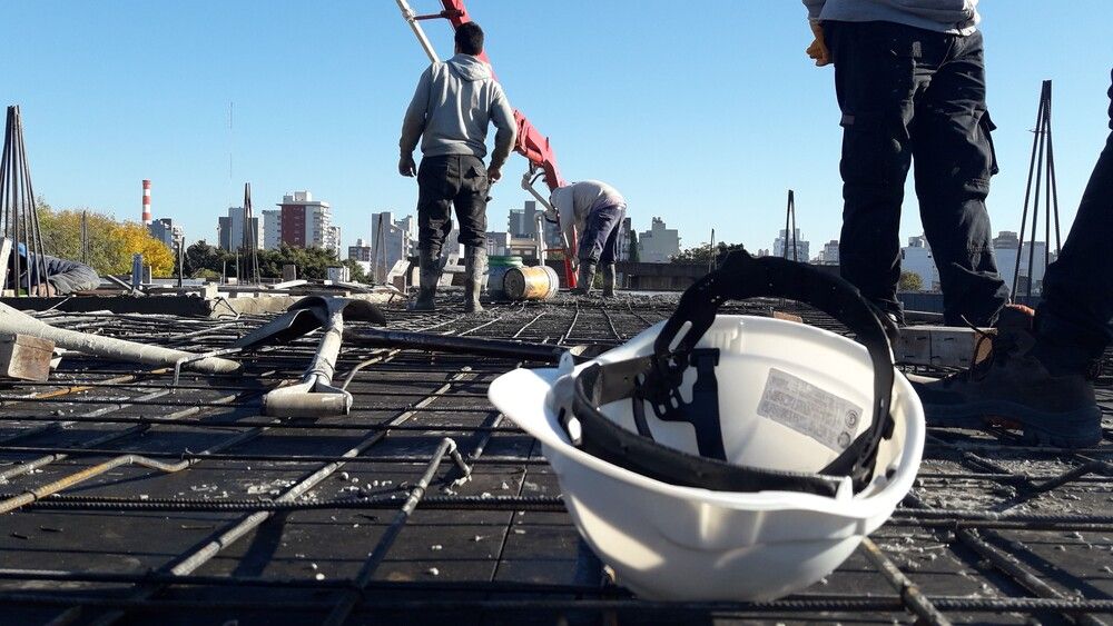 Hormigonado triplex en Quilmes