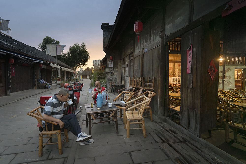 Old times, old teahouses, old friends