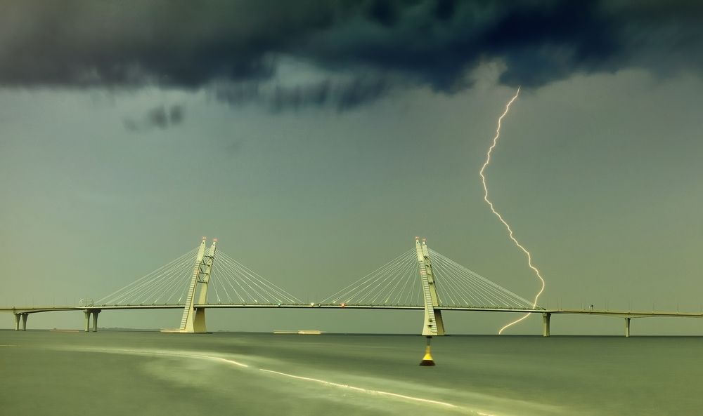 Севкабель порт. Гроза.