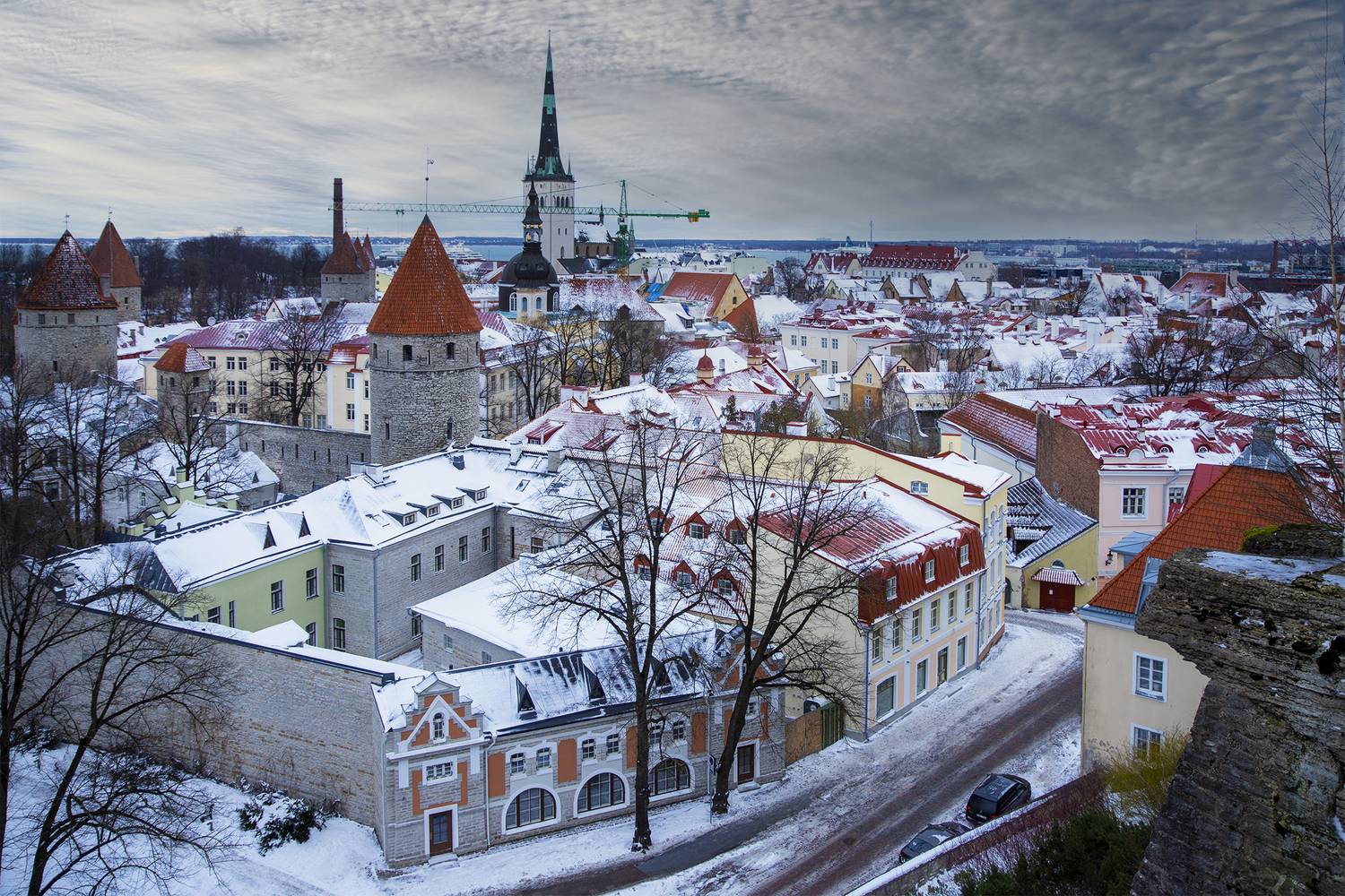 Snowy Old Town Snowy Old Town
