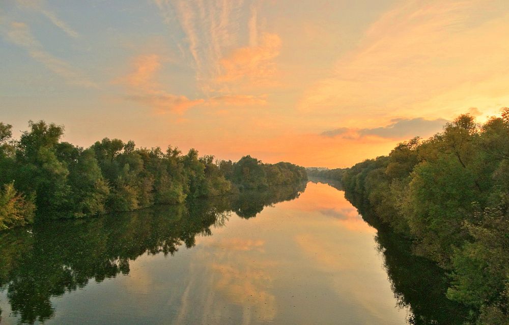 Вечернее спокойствие Оки