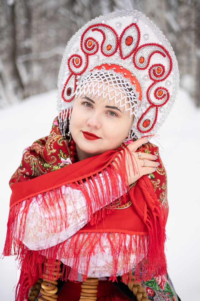 Русская девица красавица