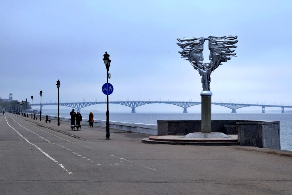 Набережная Саратова