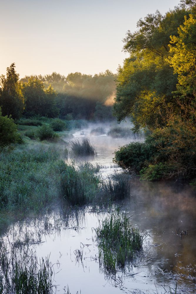 Река Нугрь. Город Болхов Орловской области