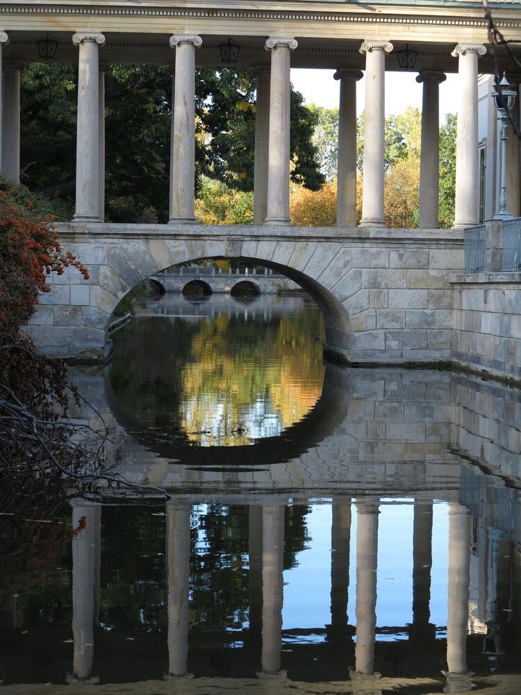 Jesień w Łazienkach