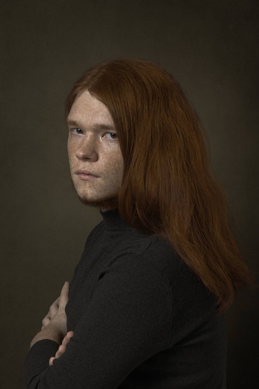 Юноша с рыжими волосами