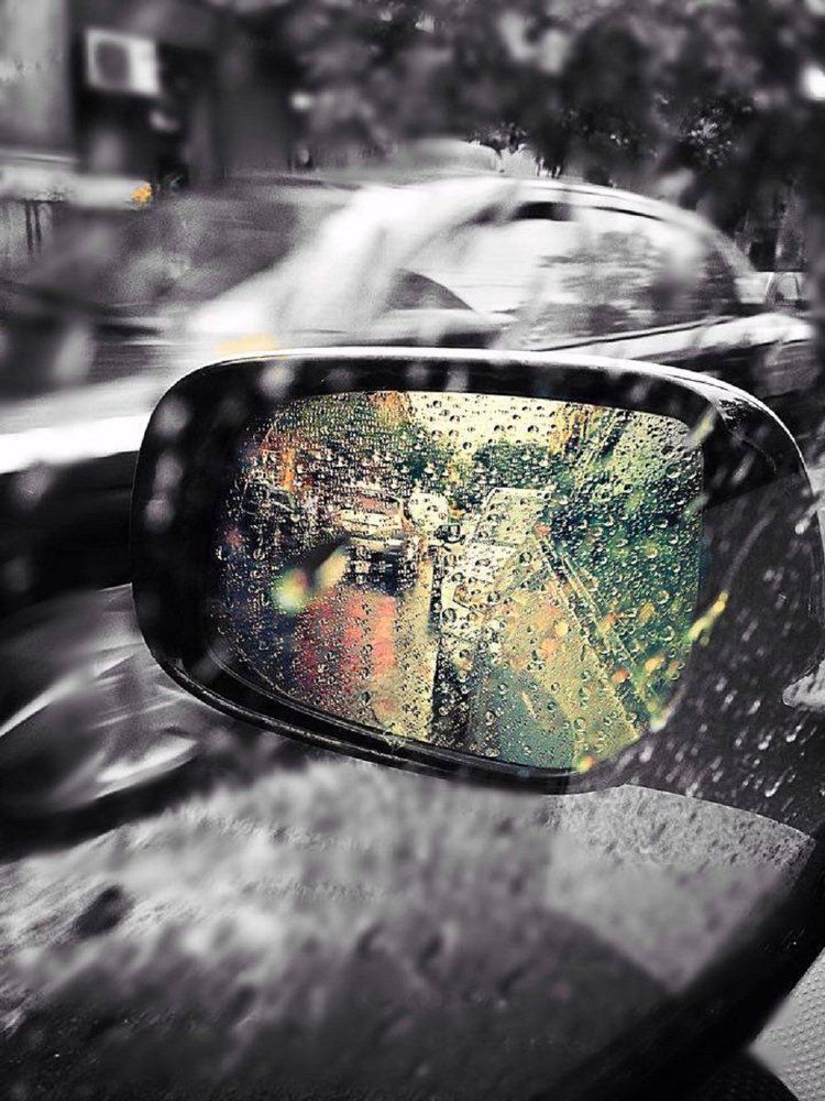 сквозь дождь