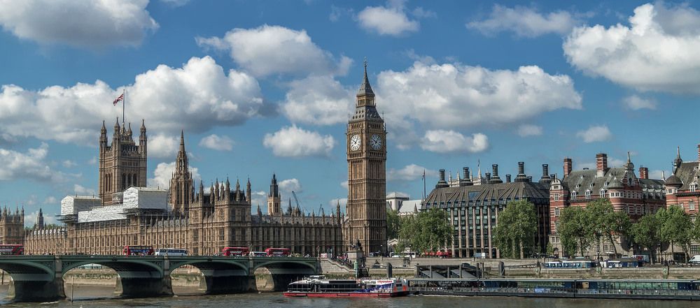 Набережная Темзы.