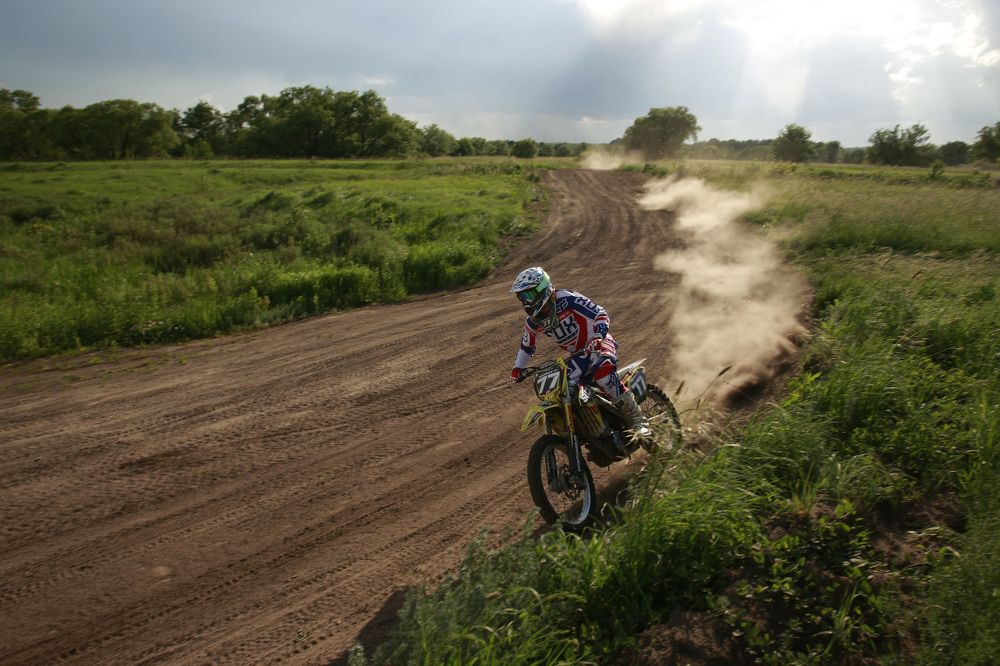 Вячеслав # 77 Шаронин на тренировке