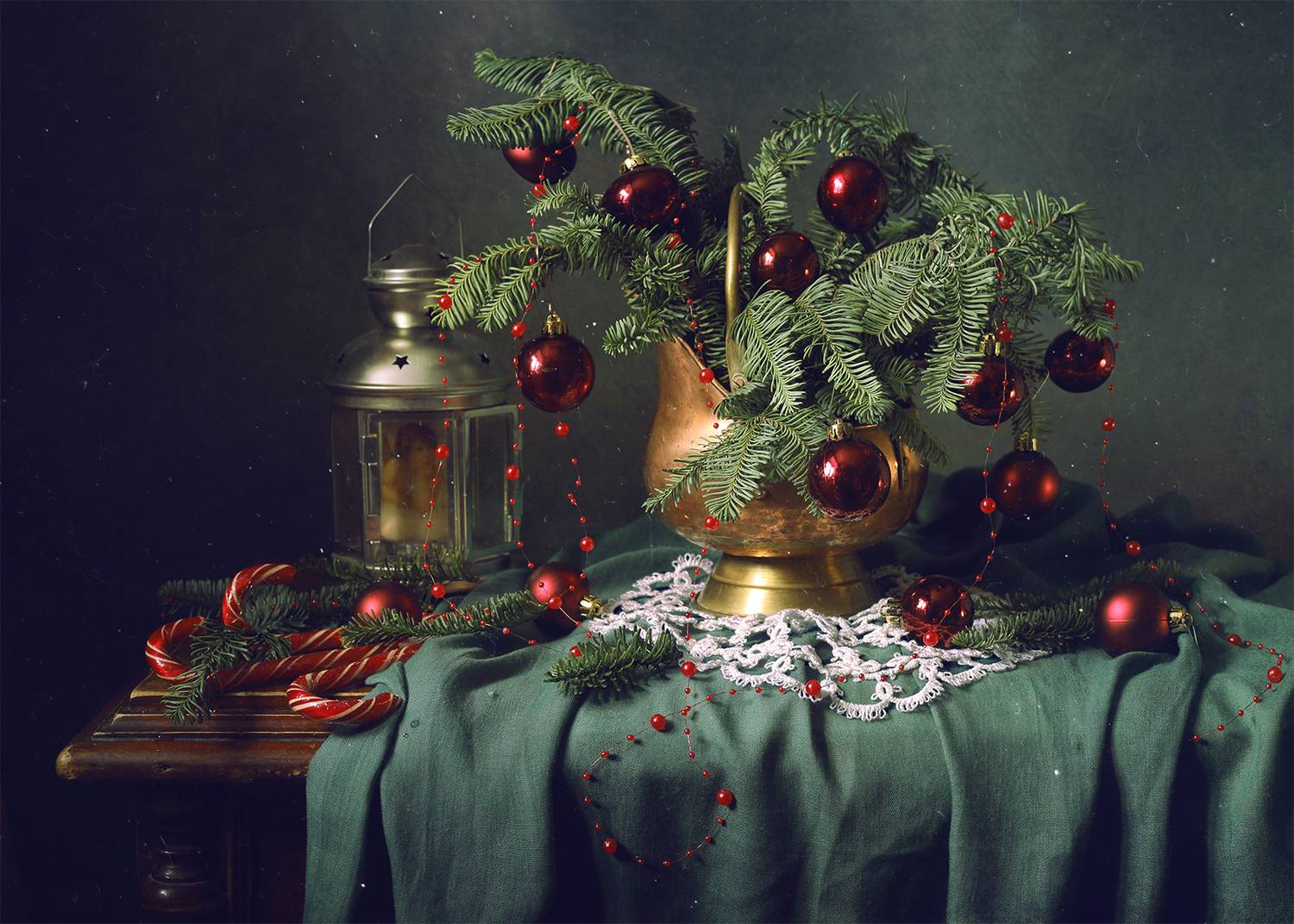 Букет из веток нобилиса