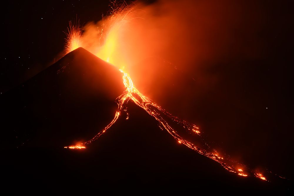 Etna eruption