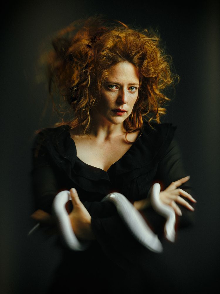 Portrait of Medusa Gorgon