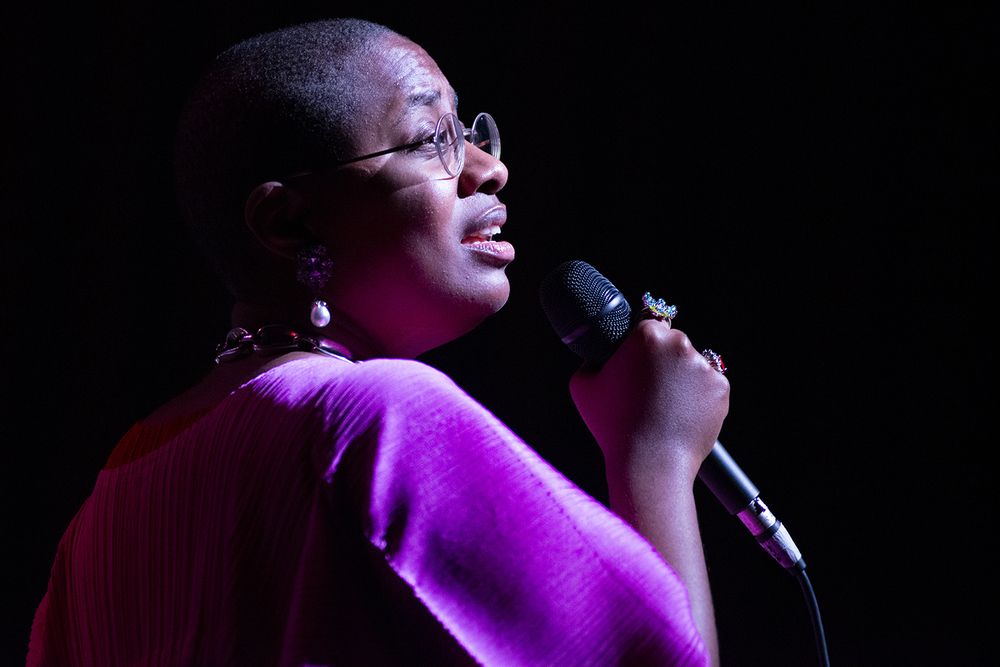 Cécile McLorin Salvant at the Belgrade Jazz Festival 2024.