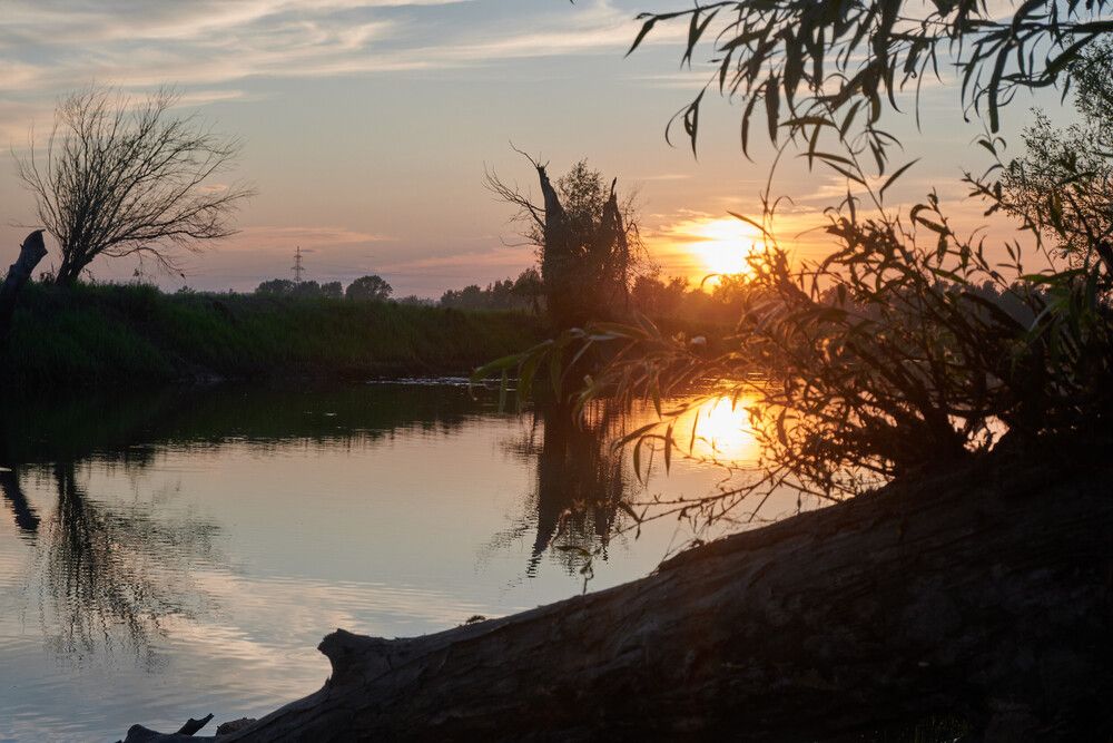 Sunrise on the river