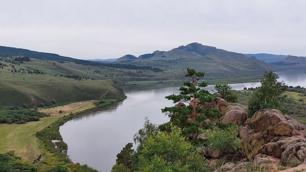 Река Селенга.