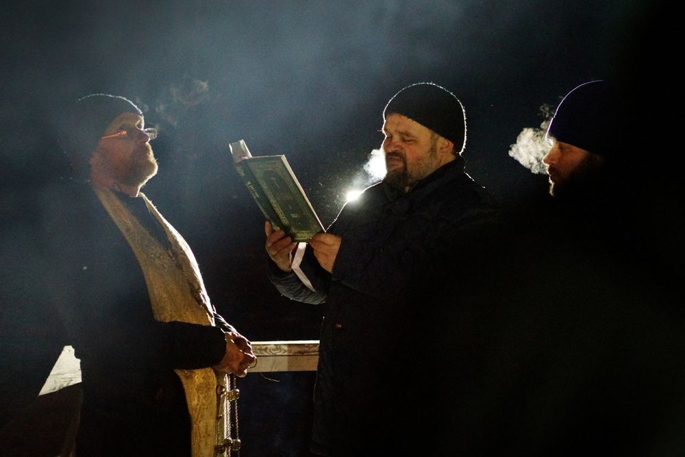 освящение купели