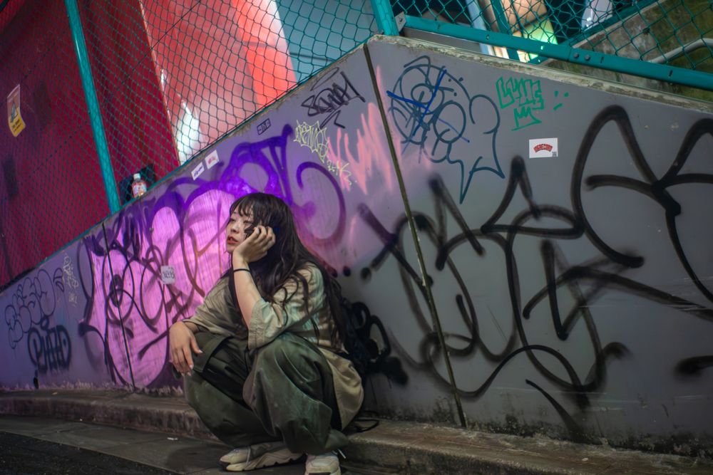 Walking the streets of Shibuya Night