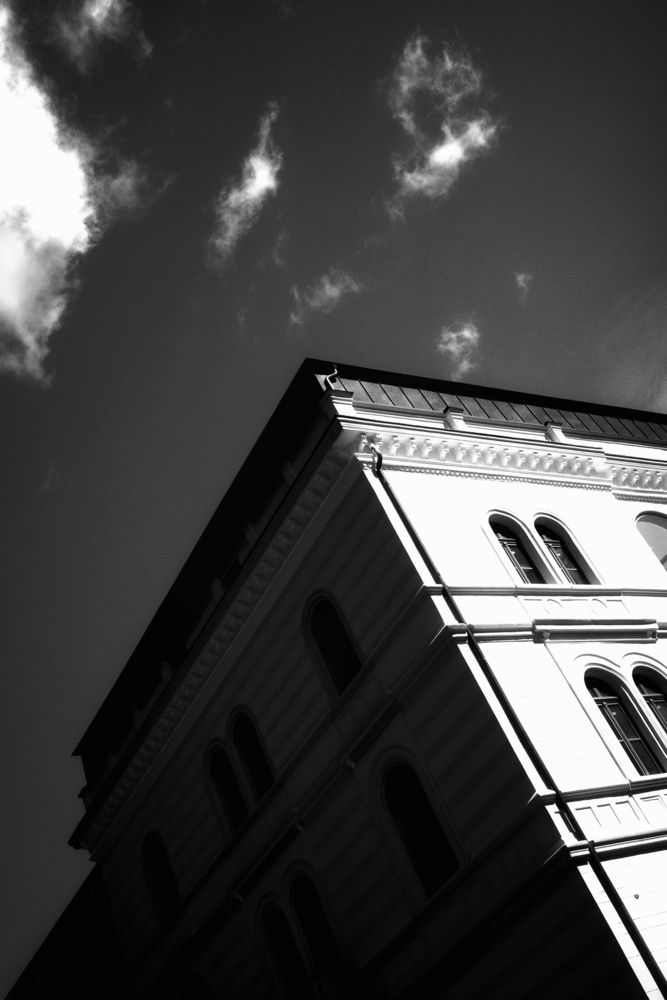 To the sky