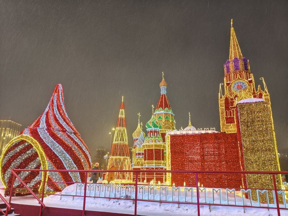 Новогодняя Москва