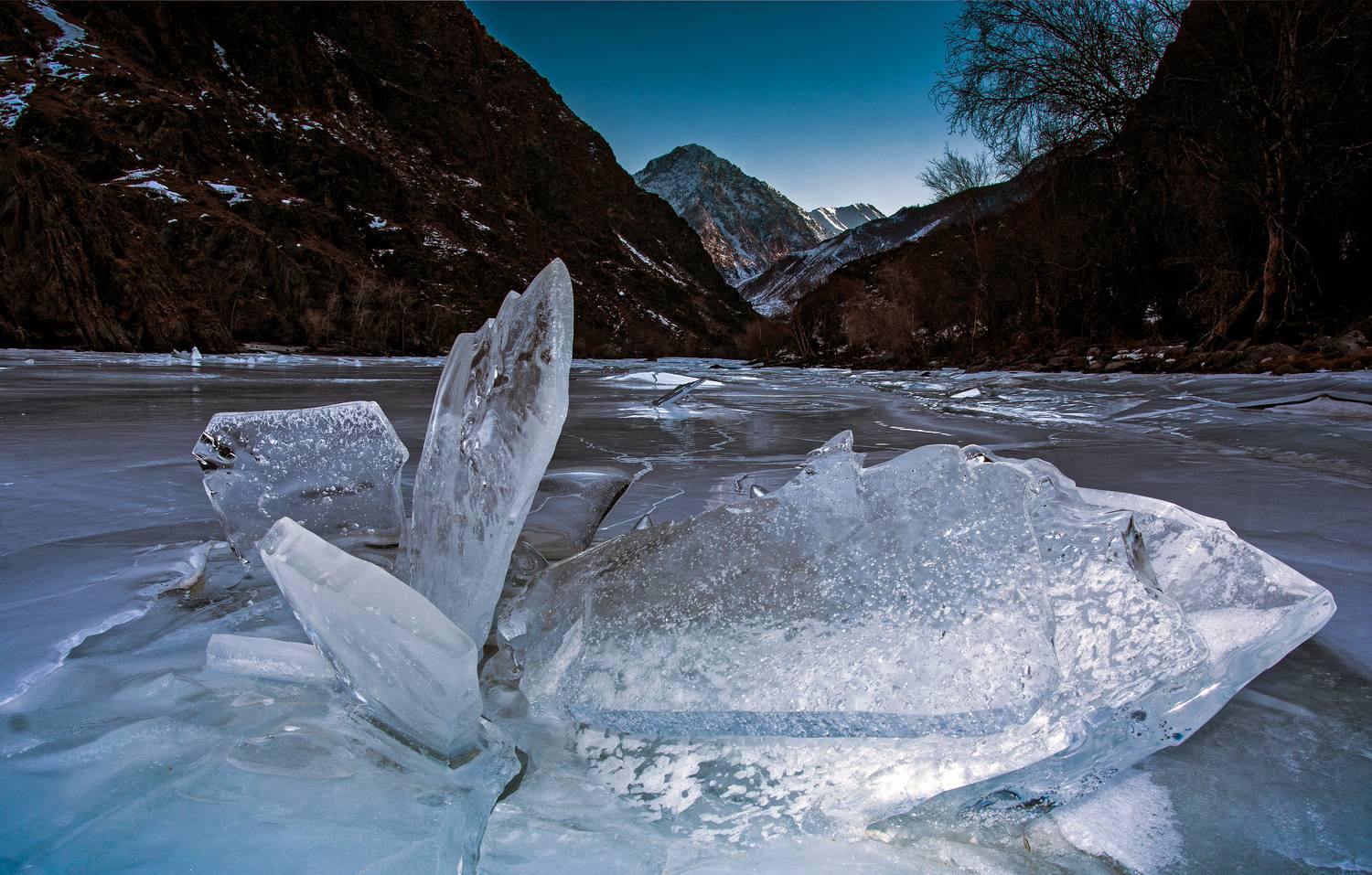 Ледяная река