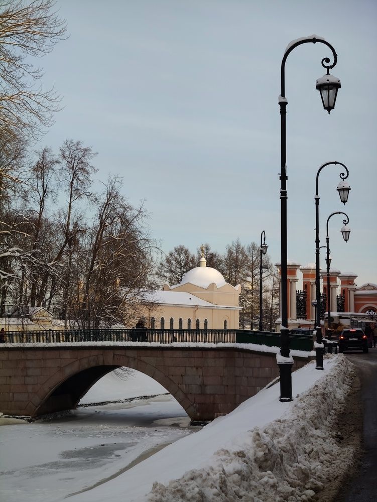 Монастырка зимой